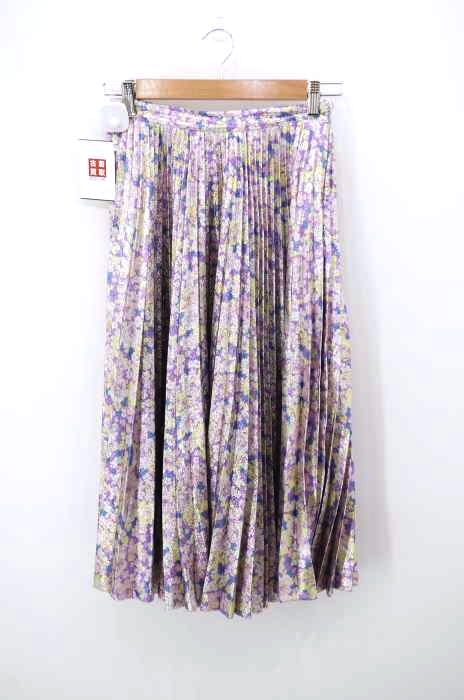 STELLA McCARTNEY(ステラマッカートニー) 19SS Isabelle skirt 花柄プリーツスカート レディース スカート