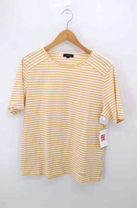 BURBERRY LONDON（バーバリーロンドン） ロゴ刺繍ボーダーTシャツ レディース トップス