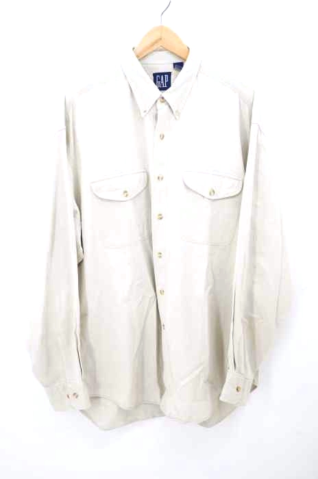 Gap（ギャップ） 90S 紺タグ 両ポケットフラップ ボアTンダウンシャツ メンズ トップス