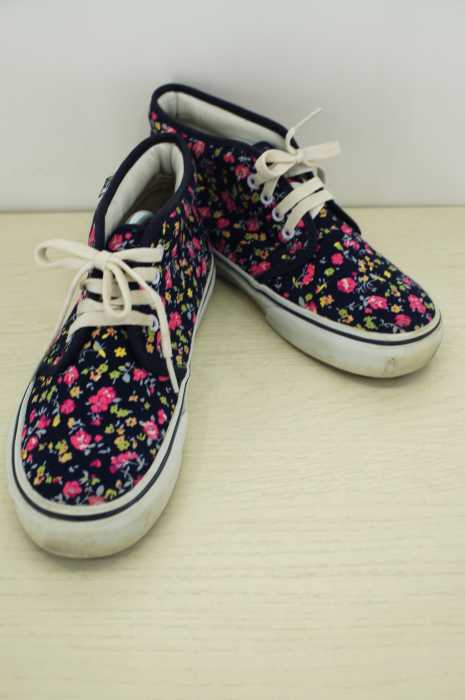 VANS （バンズ ） 小花柄ミドルカットスニーカー レディース シューズ