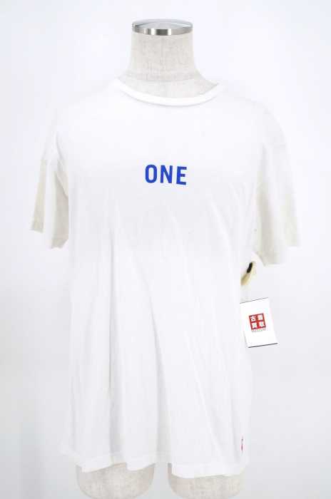 USED （ブランド不明） ONE プリントTシャツ メンズ トップス