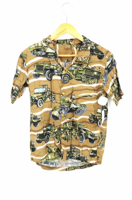 HYSTERIC GLAMOUR （ヒステリックグラマー） 開襟総柄シャツ メンズ トップス