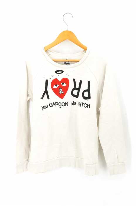 UNIF （ユニフ） プリントクルーネックスウェット レディース トップス