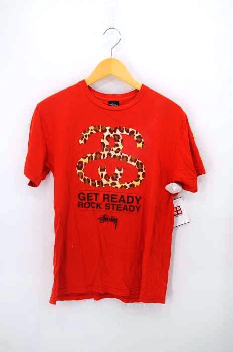 Stussy(ステューシー) ロゴプリントクルーネックTシャツ メンズ トップス