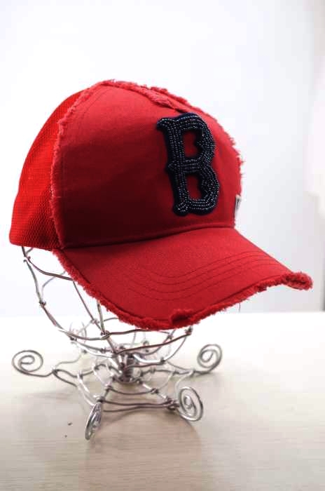 YOSHINORI KOTAKE DESIGN(ヨシノリコタケデザイン) BOSTON ワッペンメッシュキャップ メンズ 帽子