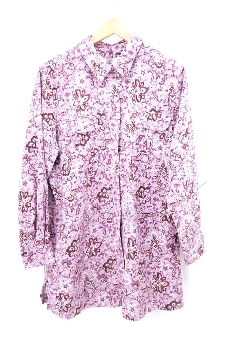 USED古着（ユーズドフルギ） 花柄ボタンシャツ メンズ トップス