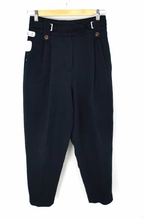 3.1 phillip lim （スリーワンフィリップリム） HIGH PANTS W BELT タック レディース パンツ