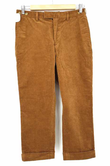 BEAMS PLUS (ビームスプラス) シンチバック付コーデュロイ メンズ パンツ