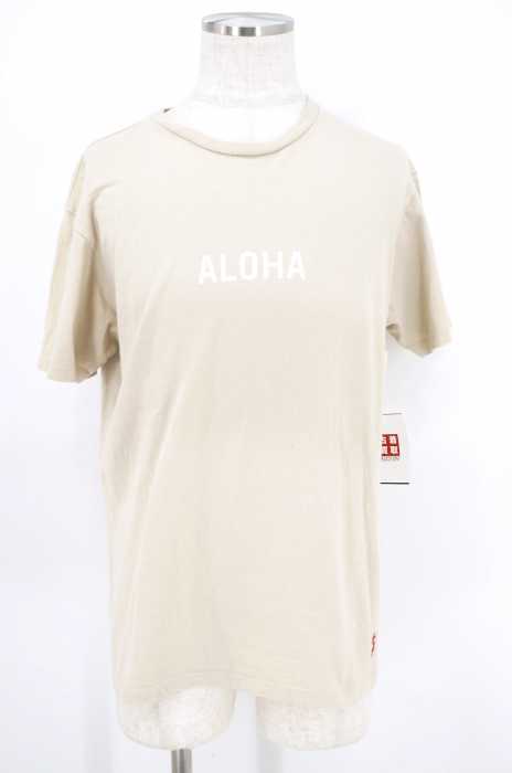 USED (ブランド不明) ALOHA プリントTシャツ メンズ トップス