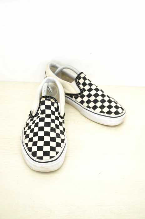 VANS （バンズ ） チェッカースリッポン レディース シューズ