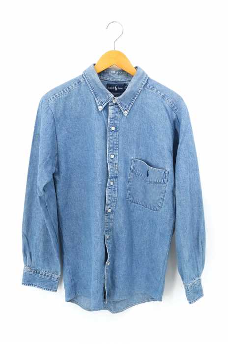 RALPH LAUREN (ラルフローレン) デニムボタンダウンシャツ メンズ トップス