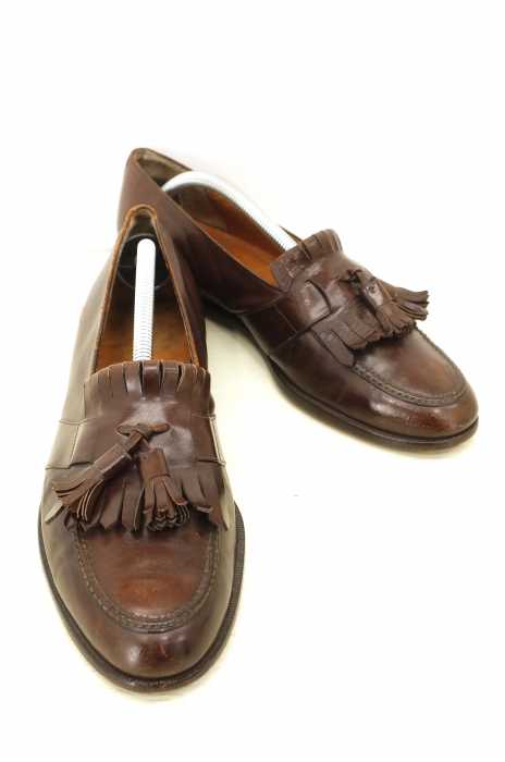 Salvatore Ferragamo (サルヴァトーレフェラガモ) レザー タッセルローファー メンズ シューズ