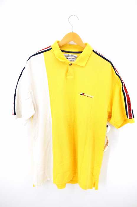 HILFIGER (ヒルフィガー) スリーブライン ポロシャツ メンズ トップス