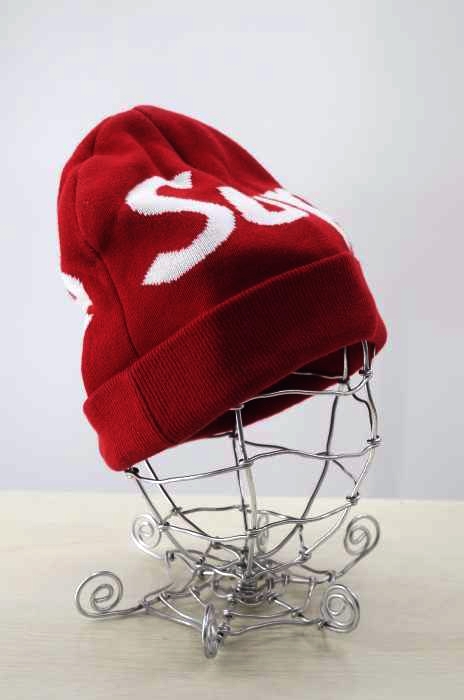Supreme（シュプリーム） 19AW Big Logo Beanie カシミヤ混ニットキャップ メンズ 帽子