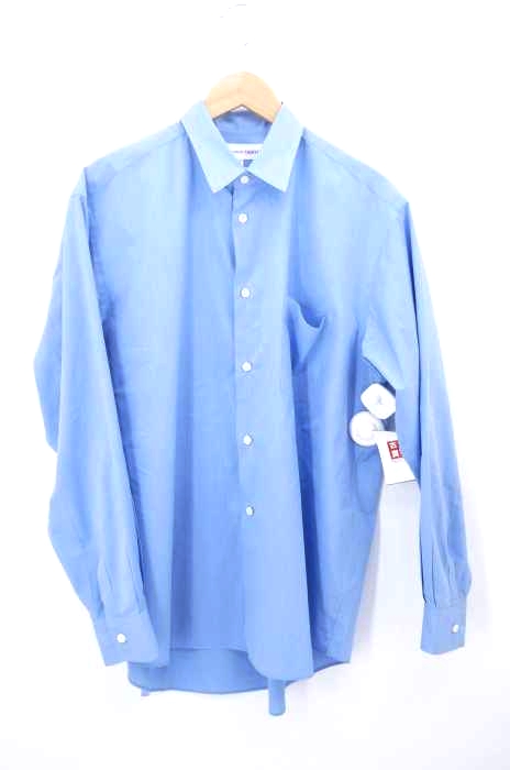 COMME des GARCONS SHIRT(コムデギャルソンシャツ) サックスブルーコットンボタンシャツ メンズ トップス