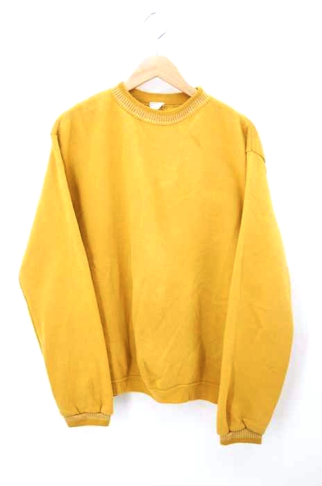 USED古着（ユーズドフルギ） 70~80S CASUAL WEAR リブ切替クルーネックスウェット メンズ トップス