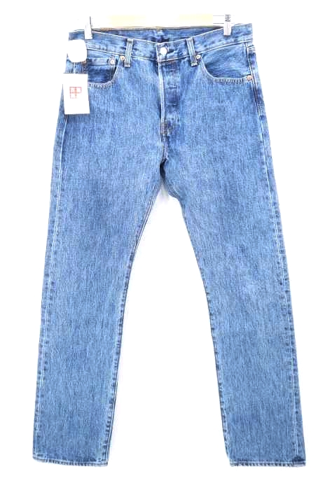 Levi‘s（リーバイス） 501 STRAIGHT LEG BUTTON-FLY ボタンフライストレートデニム メンズ パンツ