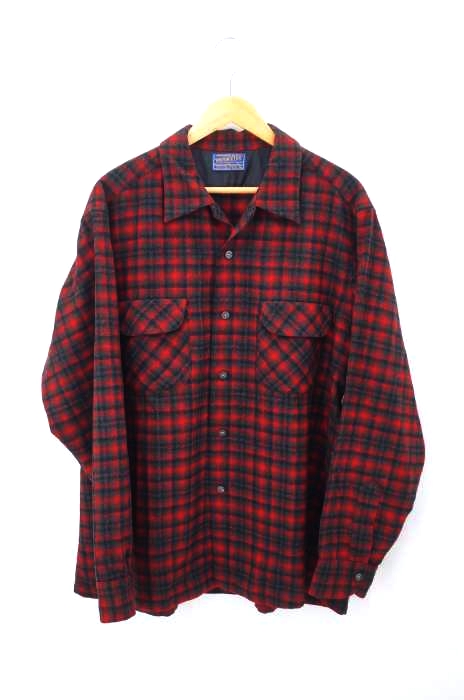 PENDLETON（ペンドルトン） 50S ダブルポケットウールシャツ メンズ トップス