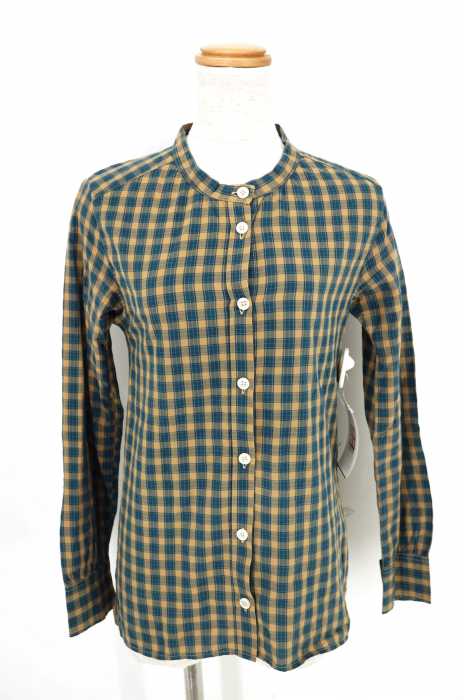 A.P.C. (アーペーセー) ノーカラーシャツ レディース トップス