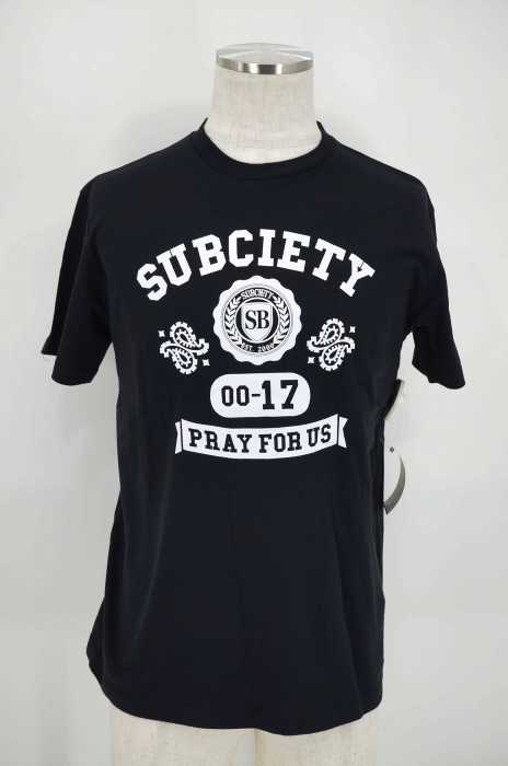 Subciety （サブサエティ） ロゴプリントTシャツ メンズ トップス