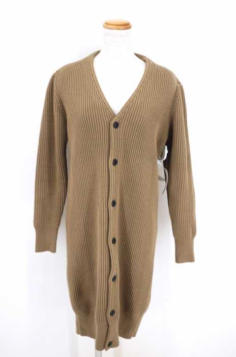 HYKE (ハイク) WOOL LONG KINT CARDIGAN レディース トップス