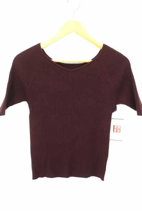 PROPORTION BODY DRESSING（プロポーションバイボディードレッシング） ラッフルスリーブVネックニット レディース トップス