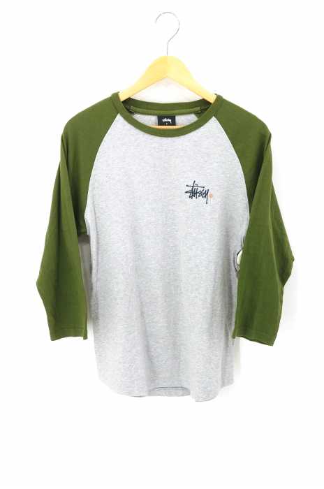 STUSSY (ステューシー) バックプリントラグランカットソー メンズ トップス