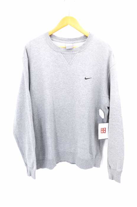 NIKE（ナイキ） ロゴ刺繍 クルーネックスウェット メンズ トップス