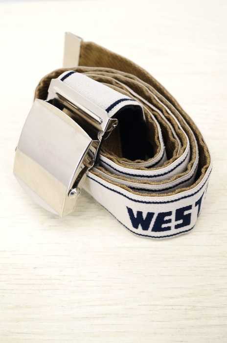 WESTOVERALLS(ウエストオーバーオールズ) ロゴガチャベルト メンズ ファッション雑貨