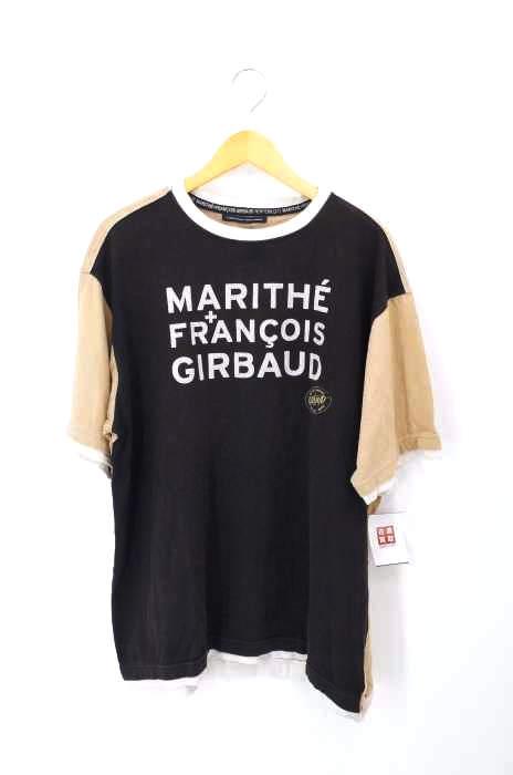 MARITHE + FRANCOIS GIRBAUD（マリテフランソワジルボー） OLD ビッグシルエットプリントTシャツ メンズ トップス