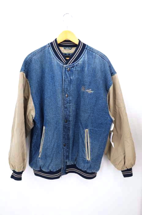 USED古着（ユーズドフルギ） NORTH BAY デニム切替スタジャン メンズ アウター