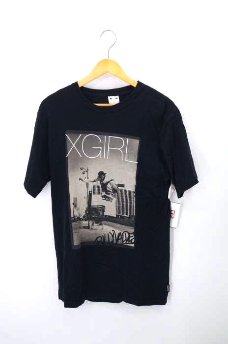 X-girl（エックスガール） スケーターフォトプリントTシャツ レディース トップス