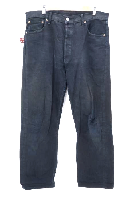 Levis（リーバイス） 501 0165 後染めブラックデニムパンツ メンズ パンツ