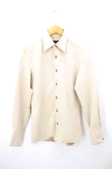 HIGH STREET（ハイストリート） ステッチスエードシャツ レディース トップス