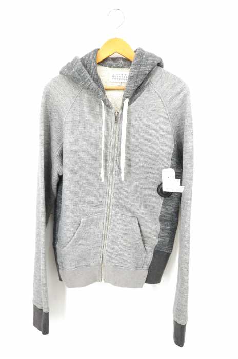 Maison Margiela (メゾンマルジェラ) 10 ドッキングデザインジップアップパーカー メンズ トップス