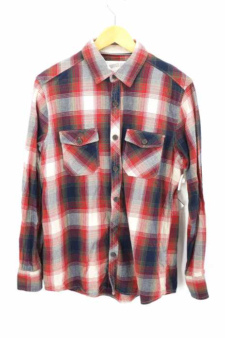 Roebuck & Co.（ローバック） チェック柄ボタンシャツ メンズ トップス