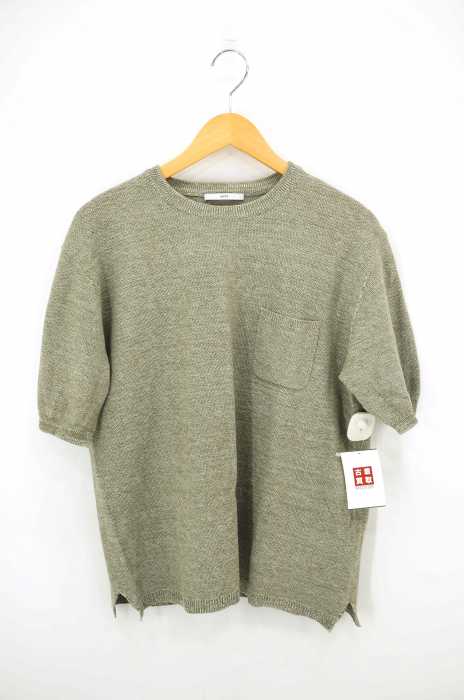 SHIPS （シップス） 12ゲージ ピケ ニット Tシャツ メンズ トップス