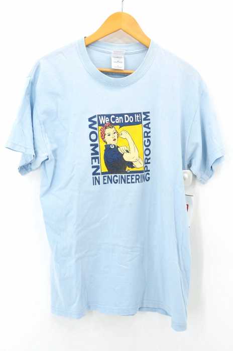 USED古着 (ユーズドフルギ) プリント クルーネックTEE メンズ トップス