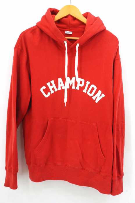 Champion （チャンピオン） プリント プルオーバーパーカー メンズ トップス