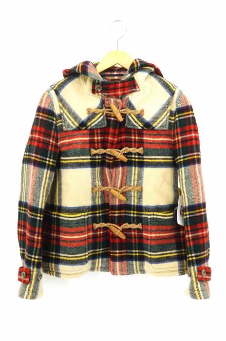 POLO RALPH LAUREN （ポロラルフローレン） チェック柄ダッフルコート レディース アウター
