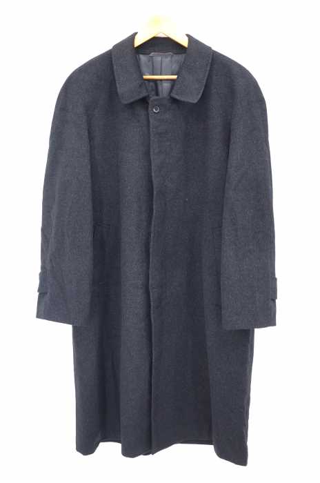 USED古着  （ユーズドフルギ） カシミヤステンカラーコート メンズ アウター