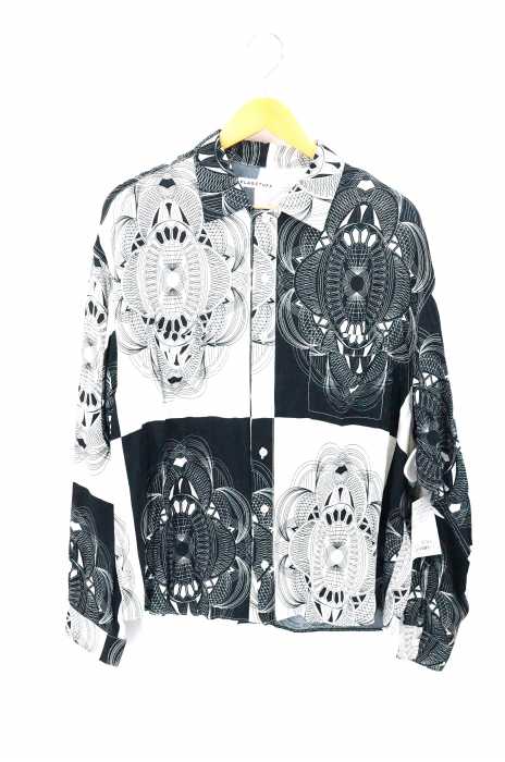 FLAGSTUFF（フラッグスタッフ） 18SS Ten-Thousand Yen L/S Shirts 総柄ボタンシャツ メンズ トップス