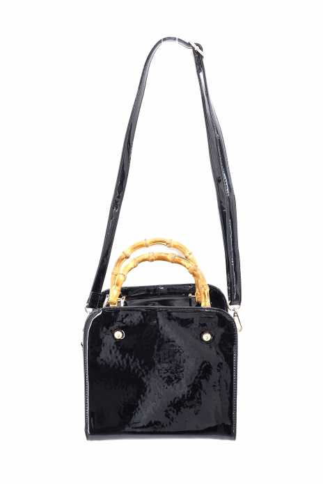 Whos Who Chico フーズフーチコ エナメル 2wayバッグ レディース バッグ ブランド古着買取販売バズストア