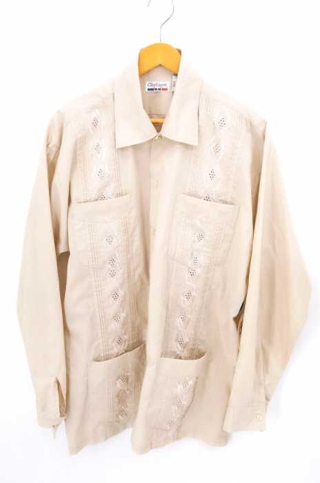Chic Elegant（フメイ） 長袖キューバシャツ メンズ トップス
