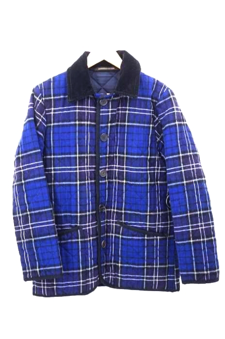 MACKINTOSH SCOTLAND（マッキントッシュスコットランド） 襟コーデュロイ チェック柄キルティングジャケット メンズ アウター