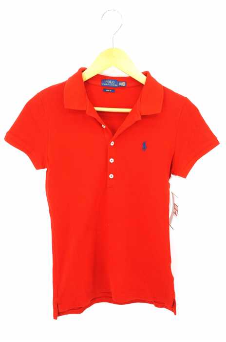 POLO RALPH LAUREN （ポロラルフローレン） ワンポイント刺繍ポロシャツ レディース トップス