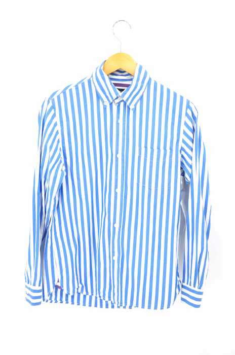 DUFFER(ダファー) ストライプ柄ボタンダウンシャツ メンズ トップス