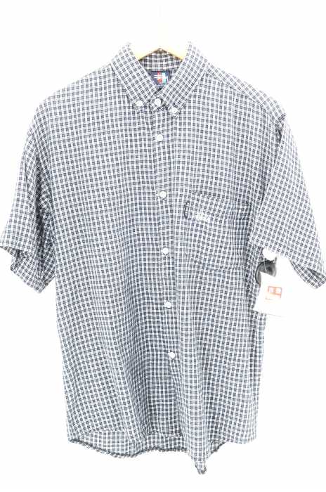 STUSSY (ステューシー) 90年後期〜00年初期 赤青タグ チェック柄ボタンダウンシャツ メンズ トップス