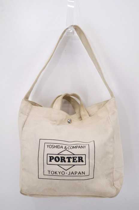 PORTER × LOWERCASE（ポーター） キャンバストートバッグ メンズ バッグ