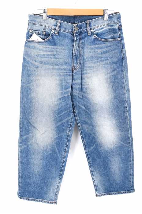 Muji ムジ ワイドデニムパンツ メンズ パンツ ブランド古着買取販売バズストア